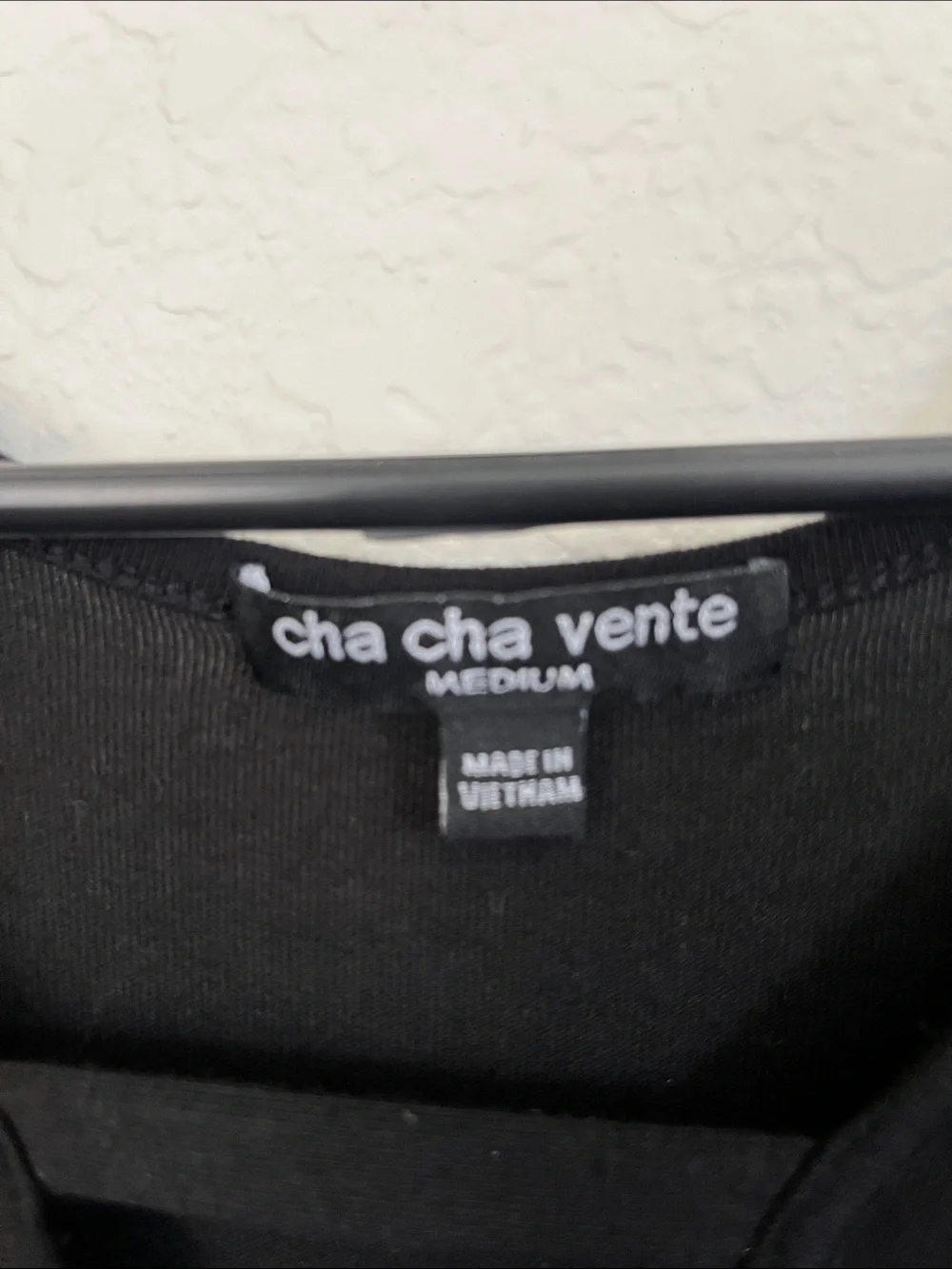 cha cha vente sleek black